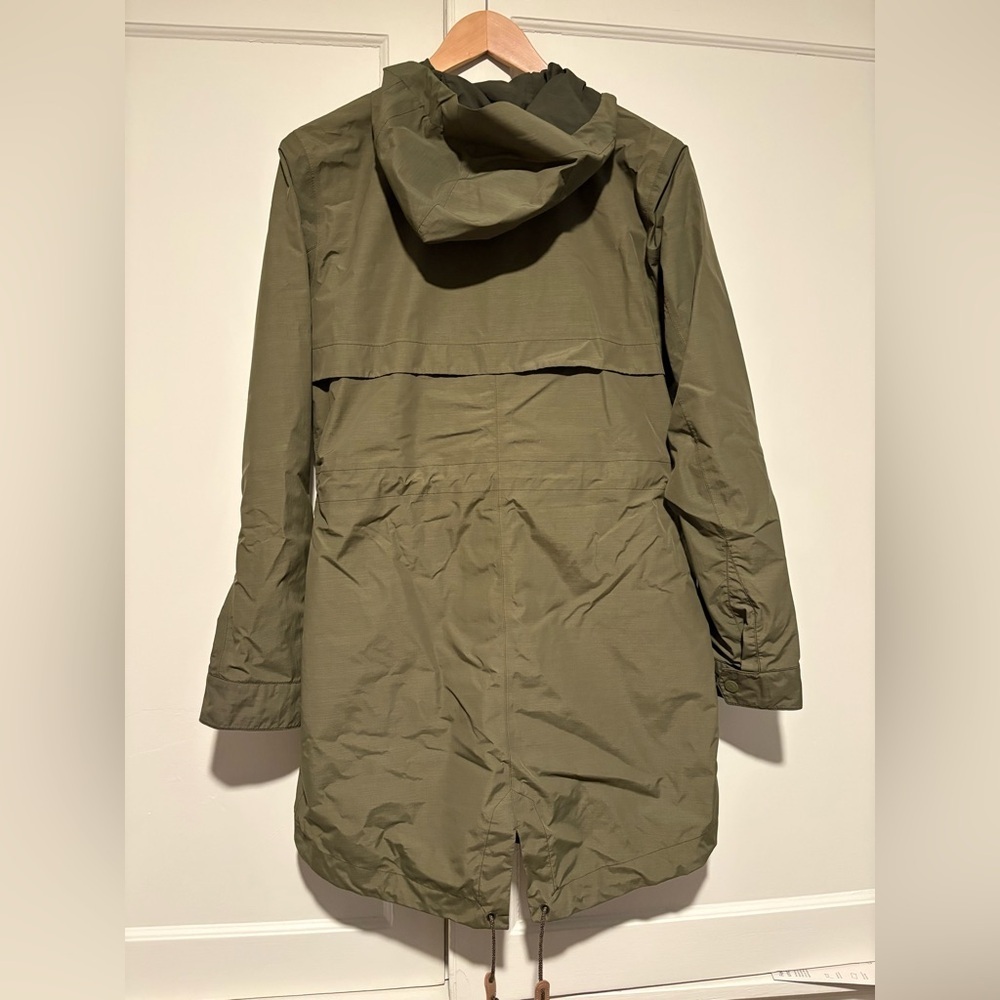 Women’s REI Olive Green Hooded Jacket - Picture 2 of 4